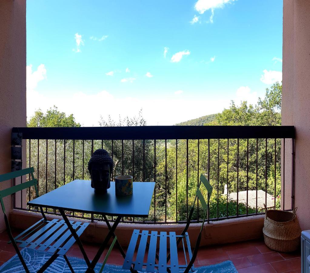 Au Balcon D'Azur, Calme, Climatisation Apartment กราส ภายนอก รูปภาพ